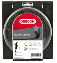 OREGON PJOVIMO VALAS KRŪMAPJOVEI ŽVAIGŽDUTĖ 2,0mm x 15m NYLIUM STARLINE