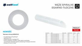 CELLFAST SIURBIMO IR IŠLEIDIMO ŽARNA SIURBLIAMS 25mm x 20m BESPALVĖ ENERGO-FLEX ANT STOVO /ANT STOVO