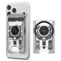 Spigen ULTRA HYBRID Wallet MagSafe MAGNETINIS KORTELIŲ DĖKLAS NEO ONE