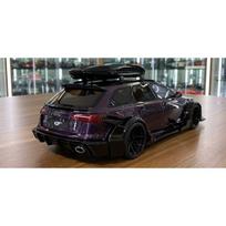 GT Spirit 1/18 Modeliukas Audi RS6 Avant (C7) Body Kit *Resin Series*, purple-black (yra Sandėlyje)
