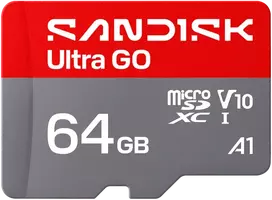 Atminties kortelė SanDisk Ultra GO 64GB Micro SDXC UHS-I