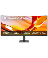 LG 34U620B-B UltraWide | 34 " | VA | WQHD | 21:9 | 144 Hz | 5 ms | 3440 x 1440 pixels | 300 cd/m² | HDMI ports quantity 2
