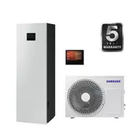 SAMSUNG oras–vanduo 4.4/5.0 kW SPLIT šilumos siurblys su 200 l talpa, WIFI