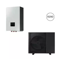SAMSUNG oras-vanduo 12 kW EHS Mono R290 šilumos siurblys monoblokas su hydro moduliu