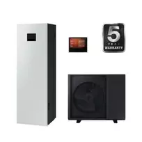 SAMSUNG oras–vanduo 12.5/12.5 kW SPLIT šilumos siurblys su 200 l talpa, WIFI, trifazis