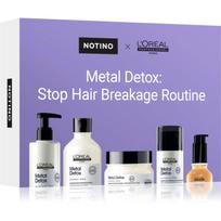 Beauty Discovery Box Notino × L'Oréal Professionnel –⁠⁠⁠⁠⁠⁠ Metal Detox: Stop Hair Breakage Routine rinkinys moterims