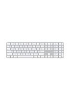 APPLE Magic Keyboard with Touch ID and Numeric Keypad White, for Mac models with chip, German, White keys