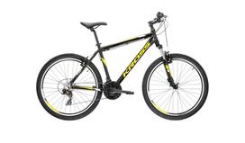 KROSS Hexagon 1.0 bla-yel-gry g kalnų (MTB) dviratis (26") (S)