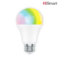 HiSmart išmanioji belaidė lemputė A60, E27, 2700K, RGB+W