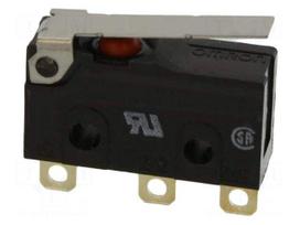 Microswitch SNAP ACTION | 0.1A/125VAC | 0.1A/30VDC | with lever