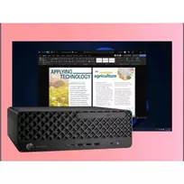 „HP ProDesk 4 SFF G1i AI“ kompiuteris su „Intel Core Ultra 5 225“ procesoriumi, 16GB DDR5-SDRAM atminties, 512GB SSD, „Windows 11 Pro“, juodos spalvos