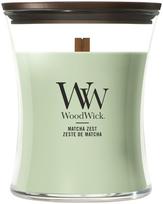 Žvakė, aromatinė WoodWick Matcha Zest, 50 - 65 h, 275 g, žalia sp.