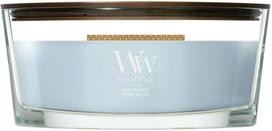 Žvakė, aromatinė WoodWick Lakeside Mist, 40 - 65 h, 453 g, mėlyna sp.