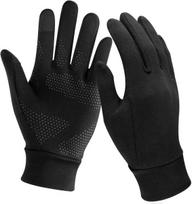 Unisex juodos pirštinės, sportinės pirštinės su jutikliniu ekranu, M