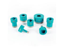 35mm deimantinė karūna plytelėms X Lock jungčiai BIHUI