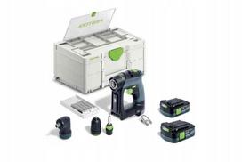 Festool Cxs 12 Akumuliatorinis suktuvas su 2.5ah baterijomis