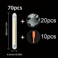Šviečiantys plūdės žvejybai naktį, 4,5 mm / 0,18 colio