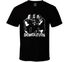 Demolition Su Crush Tag Team Retro Legends Of Wrestling Marškinėliai Unisex Marškinėliai L gray