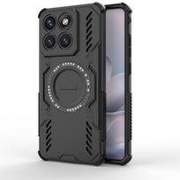 For Motorola Edge 70 Fusion Case Magnetic Ring Wireless Charging Cover Anti-fall Silicone PC Protector Cover Edge 70 Fusion Case Motorola Edge 70 juoda