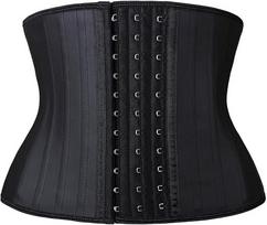 Latex Short Torso Waist Trainer Shaper Corset Colombian Girdles High Compression Flat Belly Sheath Curves Body Shaper for Women Xs juoda
