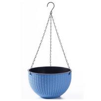 European Style Hanging Flower Pot Plastic Macrame Plant Hanger  For Vine Ferns Plant juoda