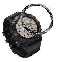 Metal Cover Ring For Garmin Fenix 7 7X Pro Solar 6X 6 Pro 5 5X Plus Bezel Metal Case Cover Protector Anti Scratch Accessories For Fenix 6 Pro gray