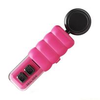 QX2E 3 in 1 Mini Bag Sealer,Chip Bag Sealer Heat Seal with Bottle Opener Magnet Bag Resealer for Plastic Bags Storage pink