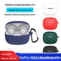 OnePlus Buds Ace 3/Nord Buds 4 Pro silikoninis apsauginis dėklas, Bluetooth ausinių dangtelis Bare Case raudona