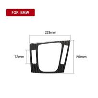 Carbon Fiber Gear Shift Console Panel Cover Trim For 98-05 BMW 3 Series M3 E46 black