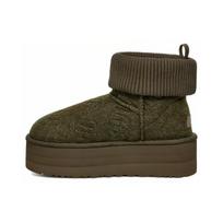 UGG Classic Mini Platform Felted Boot Forest Night Women's Sneakers 1144047-FRSN 37 žalia