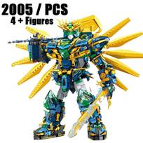Naujas Ninja 2in1 Mėlynas Mech Robotas Legendinis Drakonas Modelis Zane Cole Veiksmo Figūrėlės Statybiniai Blokeliai Rinkiniai Plytos Pasidaryk pats Vaikams Žaislai Dovanos yellow