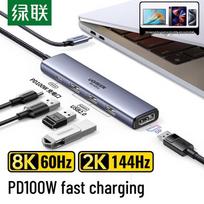 UGREEN CM478 5-in-1 USB-C Hub gray
