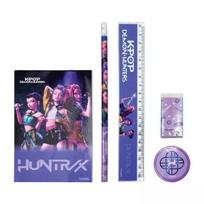 K-POP Demon Hunters: Huntrix rašiklių rinkinys – 5 vnt.