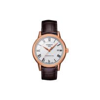 Tissot Carson serija Automatinis mechaninis judėjimas Atsparus vandeniui Skaidrus galinis dangtelis Datos rodymas Verslo mados laikrodis Vyriški laikrodžiai T085.407.36.013.00 White Dial white