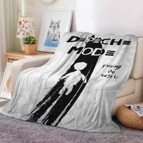Rock Band D Depeche M modeS Blanket For Sofa Office Bed Plane Travel Sleep Read Relax Camping Soft And Warm 75X95CM white