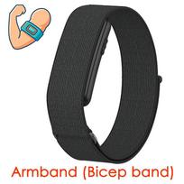 Nailoninis bicepso dirželis, skirtas Garmin CIRQA išmaniajai apyrankei, fitneso sekikliui, keičiamas dirželis, keičiamas rankogalis, skirtas Garmin CIRQA, aksesuaras CIRQA Smart Band gray