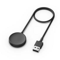 USB greitasis įkroviklis Samsung Galaxy Watch 7 FE 6 5 4 40 44mm/Watch 3 41 45mm/Watch 5 Pro 45mm Active 1 2 kabelis įkrovimo dokas black