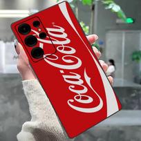 Vintage Classic C-Coca C-cola Phone Case For Samsung S 24 Fe 25 Ultra Plus 20 Lite 21 30 22 23 24 22 Ultra 5G Fundas For Samsung S21 black