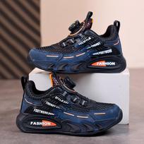2026 new boys sports shoes soft sole lightweight non-slip soft sole wear-resistant children's shoes 28 black