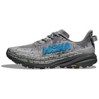 HOKA ONE ONE SPEEDGOAT 6 Soft And Comfortable Slip Resistant Abrasion Resistant Low top Running Shoes Men's Gray 1147830-GCG 42 mėlyna
