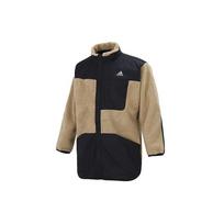Adidas Preserve Boa Collared Cotton Jacket Men Outerwear Multicolor H40910 M beige