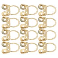 12 vnt. Pirštų pick'ai Reguliuojami nerūdijančio plieno Banjo Ukulele Gitaros Styginių Instrumentų Pick'ai Auksiniai beige