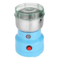 Nuts 10Second Mill Stainless Steel Grinding Mill Grinding DIY With Brush 150W 220V Electric Coffee Beans Grinder Coffee Maker gray