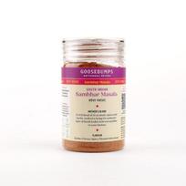 Goosebumps Sambhar Masala | Traditional Sambar Spice Blend |100% Natural Ingredients | Artisanal & Authentic | Vegan Spice ,80 GMS 80GM white