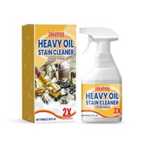Heavy Duty Kitchen Degreaser Spray Fast Acting Burnt Oil Stain Remover Nontoxic SafeCare Cleaning Liquid for Range Hood Cookware 1PC beige