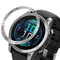 Metal Bezel Ring Case for Garmin Fenix 8 51mm 47mm Bezel Styling Frame Case for Garmin Fenix8 Cover Smartwatch Accessories For Fenix 8 51mm gray