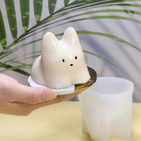 Katės Pieno Deserto Silikoninė Forma Helovino Želė Dubenėlis Torto Baltas Šaltas Ledo Miltelių Forma Torto Virtuvės Dekoravimo Aksesuarai balta