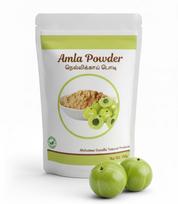Pulendra Amla Powder 100g | Natural Nellikai Herbal Powder for Hair Care & Skin Care | 100% Pure & Chemical-Free beige