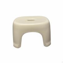Krautuvinis laiptelis Storas Patvarus Kėdutė Žema Sėdynė Plastikinė Beige Plain beige