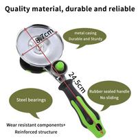 Manual Can Sealer Smooth Rotation Labor Saving Non Slip Grip Portable Home Canning Tool for Food Preserving Storage žalia